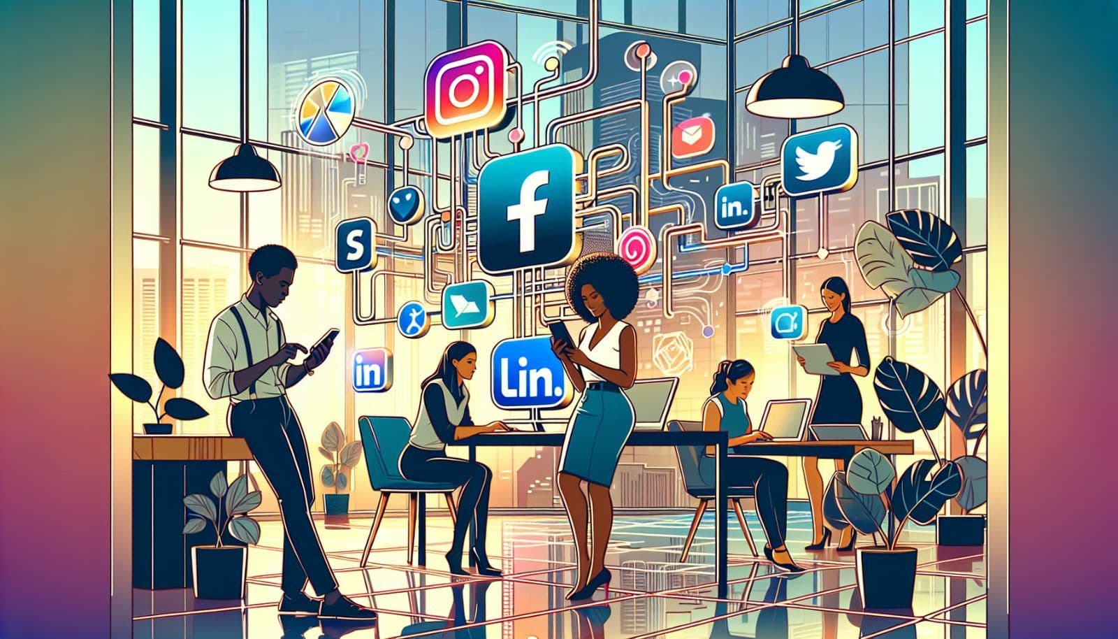 Redes Sociais no Mundo Corporativo: O Poder do Marketing e Relacionamento