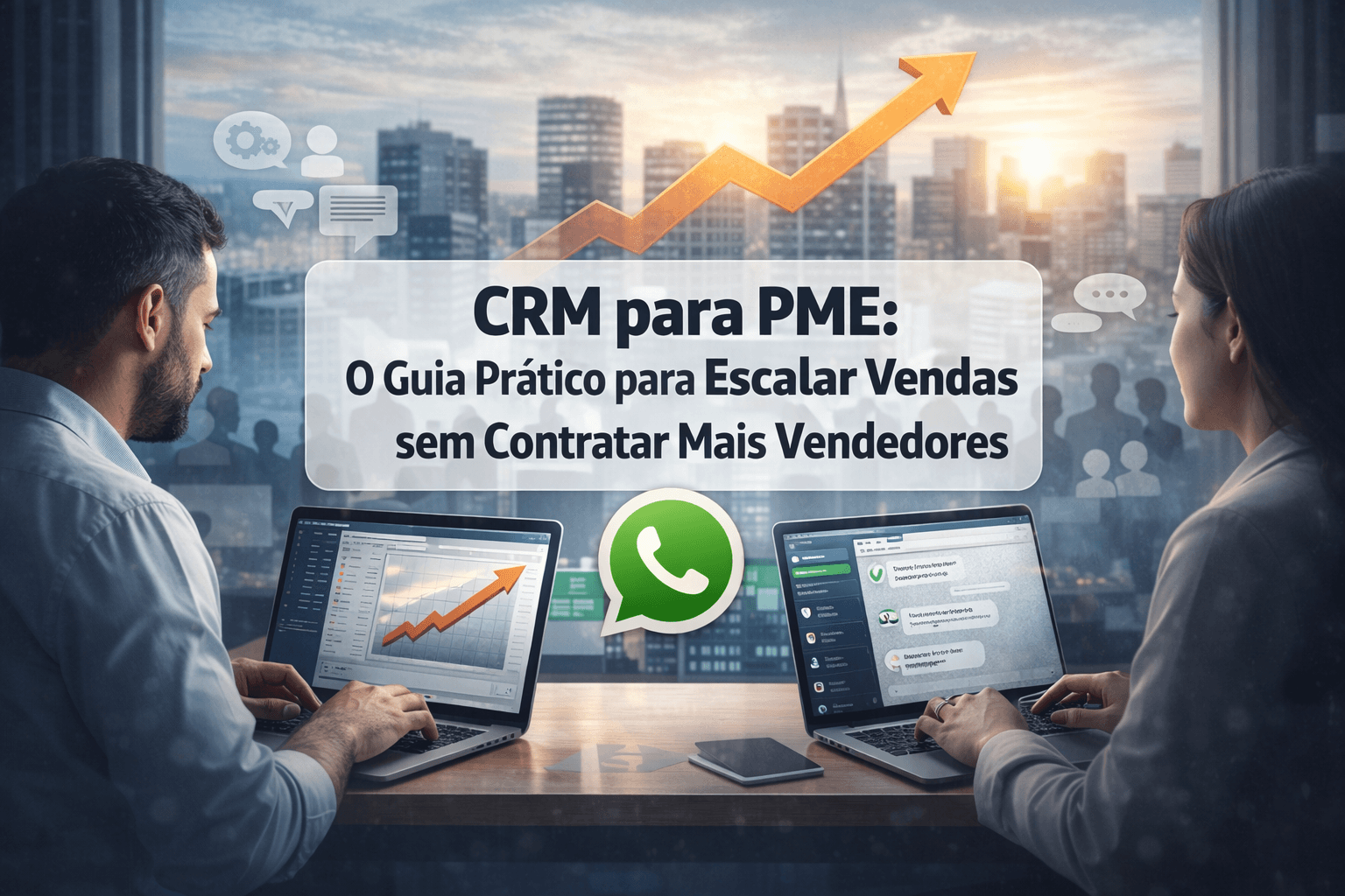 CRM para PME: O Guia Prático para Escalar Vendas sem Contratar Mais Vendedores
